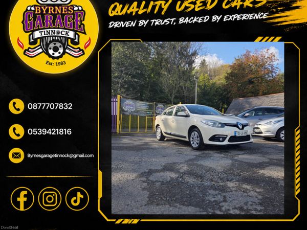 Renault Fluence Saloon, Diesel, 2013, Yellow