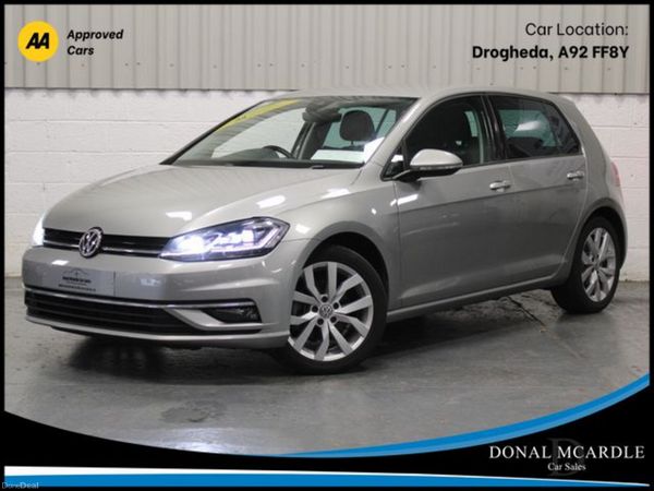 Volkswagen Golf Hatchback, Petrol, 2018, Silver