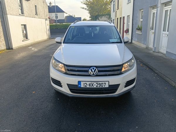 Volkswagen Tiguan SUV, Diesel, 2012, White