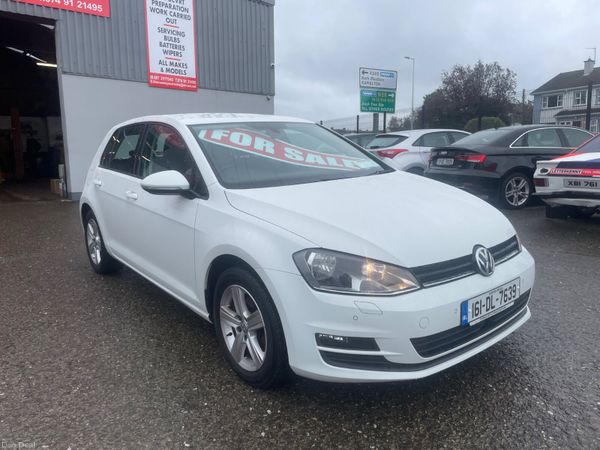 Volkswagen Golf Hatchback, Diesel, 2016, White
