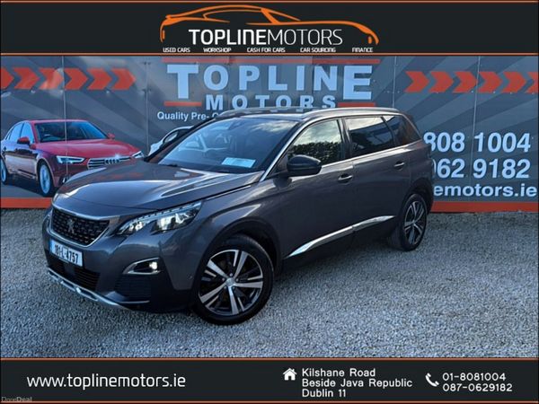 Peugeot 5008 MPV, Diesel, 2018, Grey