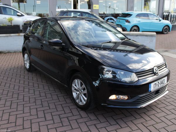Volkswagen Polo Hatchback, Petrol, 2017, Black