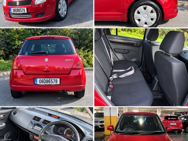 Suzuki Swift Hatchback, Petrol, 2006, Red