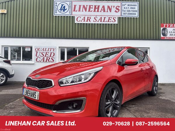 Kia Ceed Hatchback, Diesel, 2016, Red