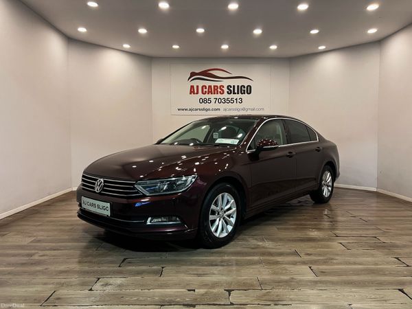 Volkswagen Passat Saloon, Diesel, 2019, Red