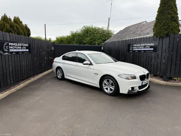 BMW 5-Series Saloon, Diesel, 2016, White