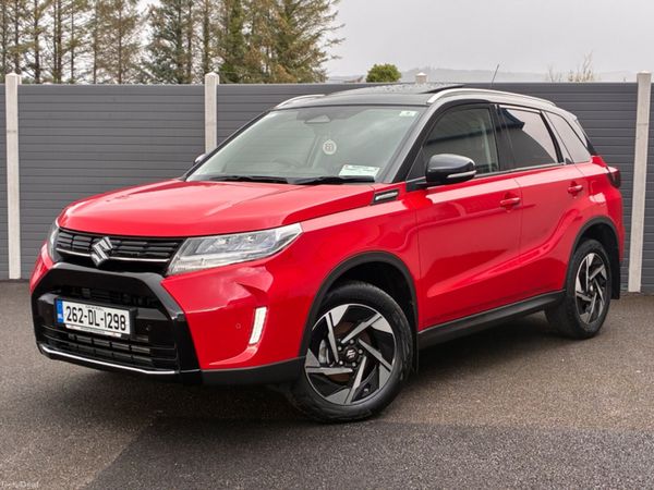 Suzuki Vitara Hatchback, Petrol Hybrid, 2026, Red