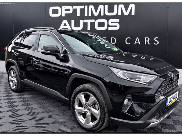 Toyota RAV4 SUV, Petrol Hybrid, 2019, Black