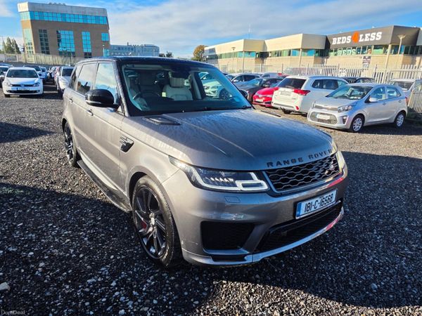 Land Rover Range Rover Sport SUV, Petrol Plug-in Hybrid, 2018, Grey