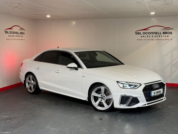 Audi A4 Saloon, Diesel, 2021, White