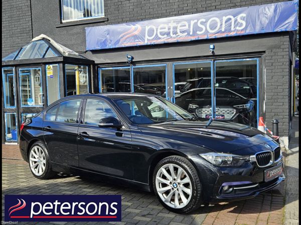 BMW 3-Series Saloon, Diesel, 2016, Black
