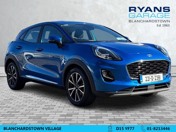 Ford Puma MPV, Petrol, 2022, Blue