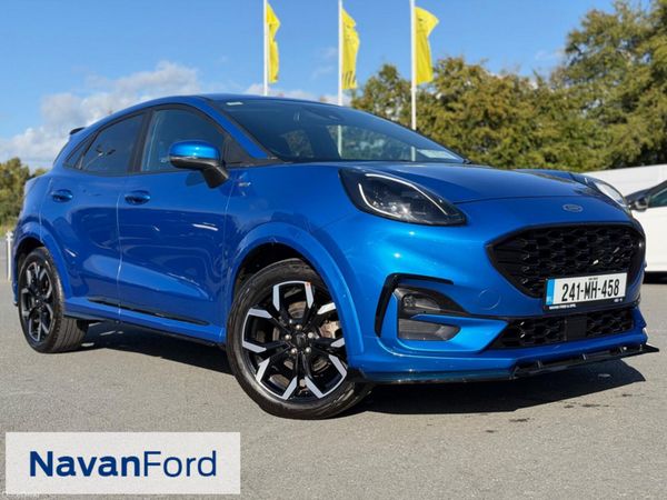 Ford Puma SUV, Petrol Hybrid, 2024, Blue