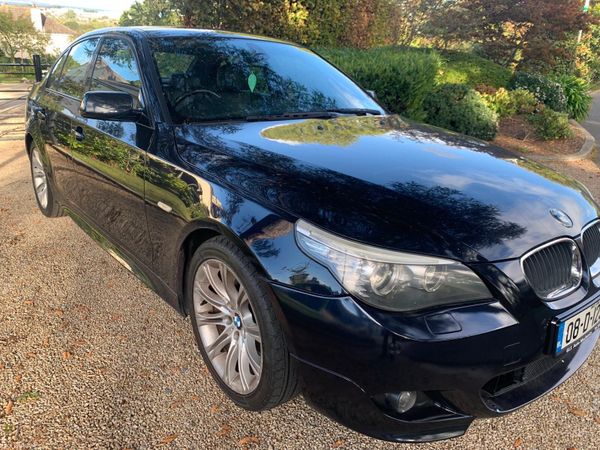 BMW 5-Series Saloon, Diesel, 2008, Black