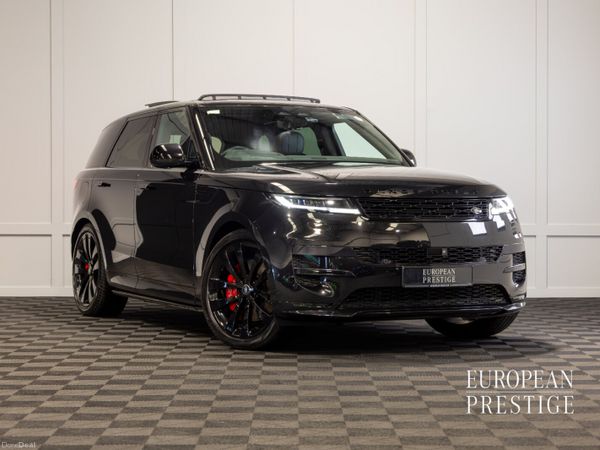 Land Rover Range Rover Sport SUV, Petrol Plug-in Hybrid, 2023, Black