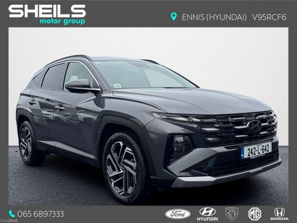 Hyundai Tucson SUV, Petrol Hybrid, 2024, Grey