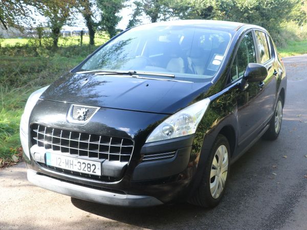 Peugeot 3008 MPV, Diesel, 2012, Black