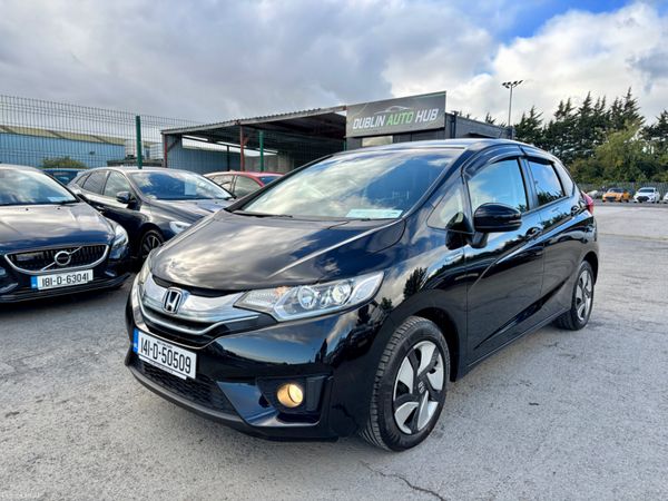 Honda Fit Hatchback, Petrol Hybrid, 2014, Black