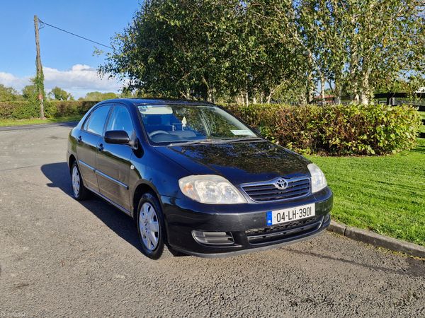 Toyota Corolla Saloon, Petrol, 2004, Black