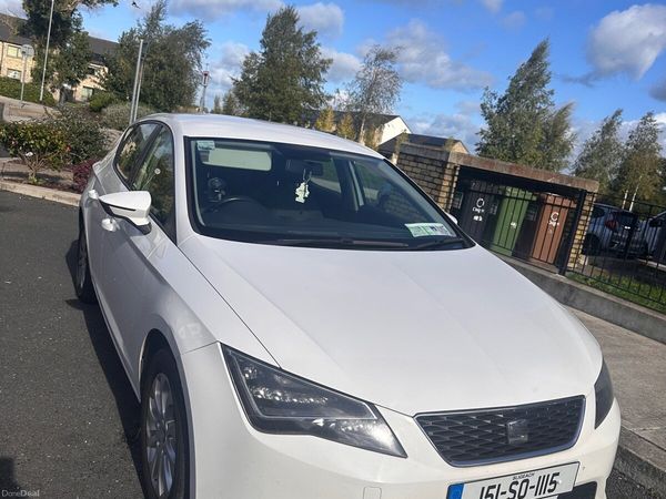 SEAT Leon Hatchback, Diesel, 2015, White