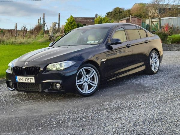 BMW 5-Series Saloon, Diesel, 2015, Black