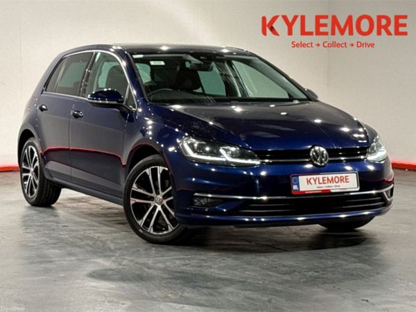 Volkswagen Golf Hatchback, Petrol, 2019, Blue