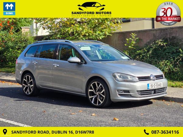 Volkswagen Golf Estate, Petrol, 2015, Grey