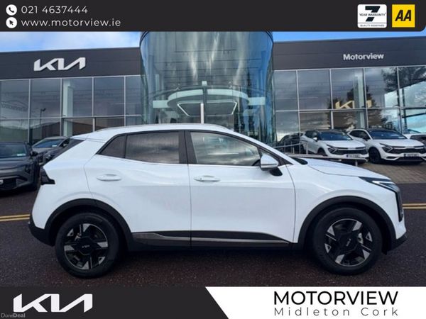 Kia Sportage SUV, Petrol Hybrid, 2027, White