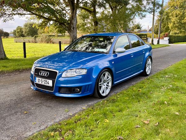 Audi RS4 Saloon, Petrol, 2007, Blue