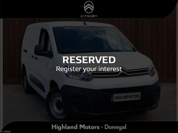 Citroen Berlingo MPV, Diesel, 2022, White