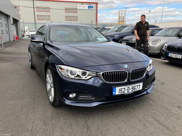 BMW 4-Series Saloon, Diesel, 2015, Blue