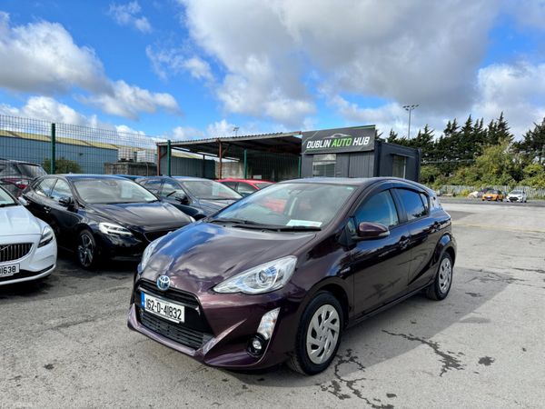 Toyota Aqua Hatchback, Petrol Hybrid, 2016, Brown