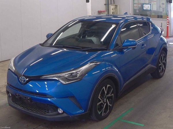 Toyota C-HR SUV, Petrol Hybrid, 2017, Blue