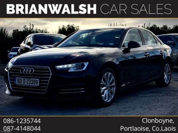 Audi A4 Saloon, Diesel, 2018, Black