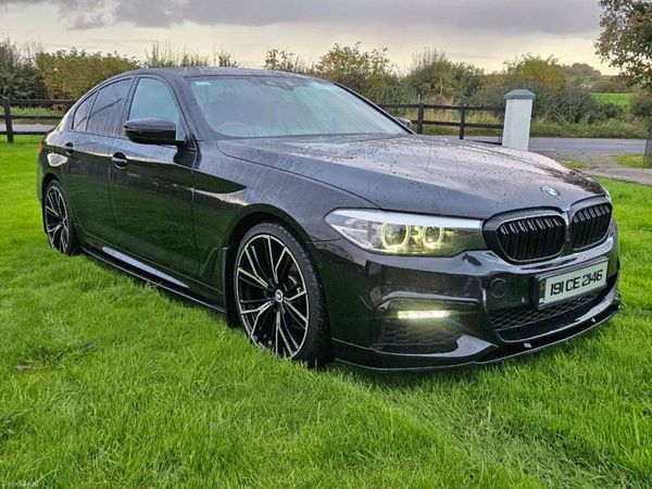 BMW 5-Series Saloon, Diesel, 2019, Black