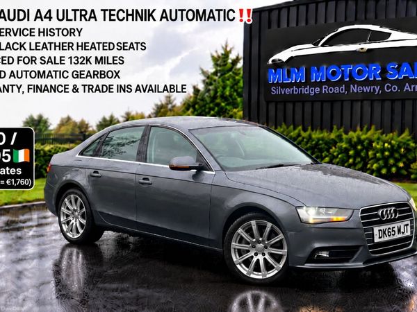 Audi A4 Saloon, Diesel, 2015, Grey