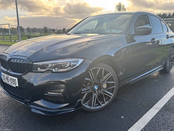 BMW 3-Series Saloon, Petrol Plug-in Hybrid, 2019, Black