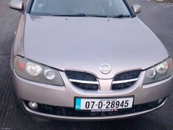 Nissan Almera Hatchback, Petrol, 2007, Brown