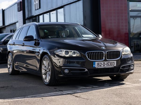 BMW 5-Series Estate, Diesel, 2015, Brown