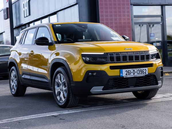 Jeep Avenger Hatchback, Petrol, 2026, Yellow