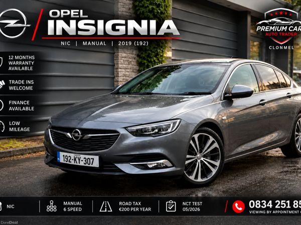 Opel Insignia Hatchback, Diesel, 2019, Grey