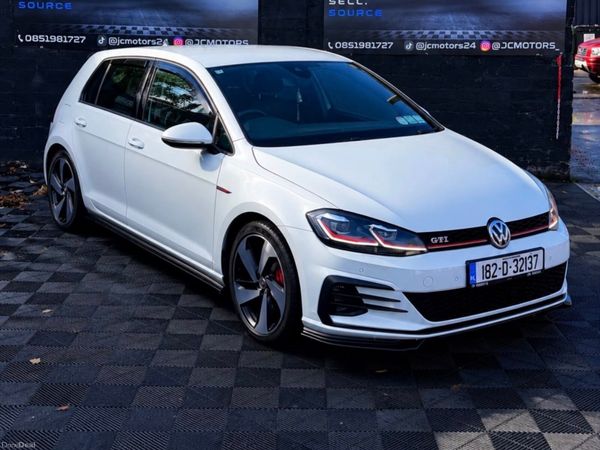 Volkswagen Golf Hatchback, Petrol, 2018, White