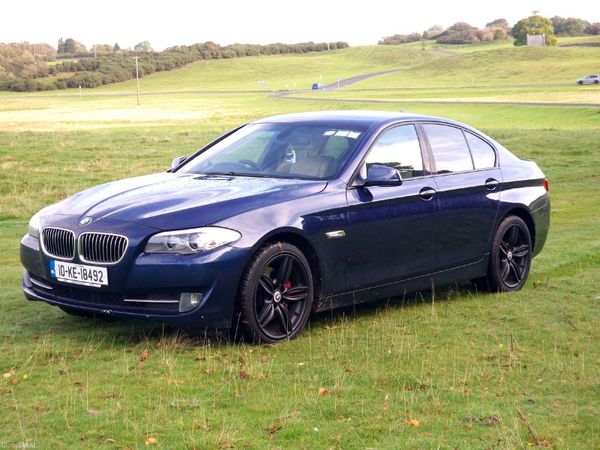 BMW 5-Series Saloon, Diesel, 2010, Blue