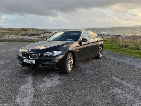 BMW 5-Series Saloon, Diesel, 2014, Black