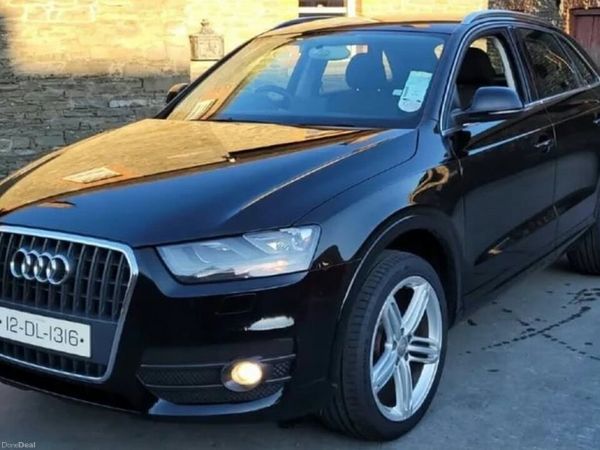 Audi Q3 SUV, Diesel, 2012, Black
