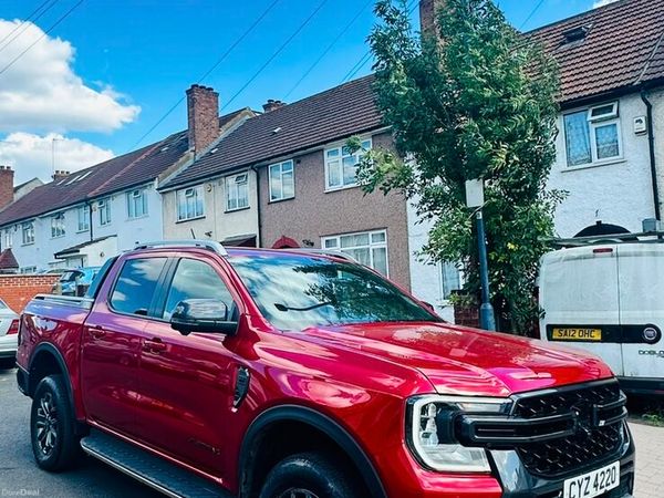 Ford Ranger Pick Up, Diesel, 2023, Red