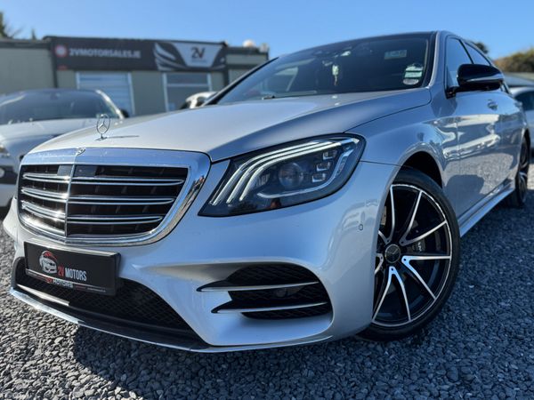 Mercedes-Benz S-Class Saloon, Diesel, 2018, Silver
