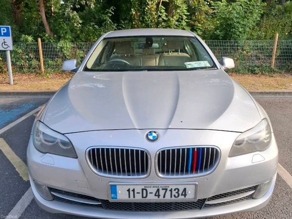 BMW 5-Series Saloon, Diesel, 2011, Silver