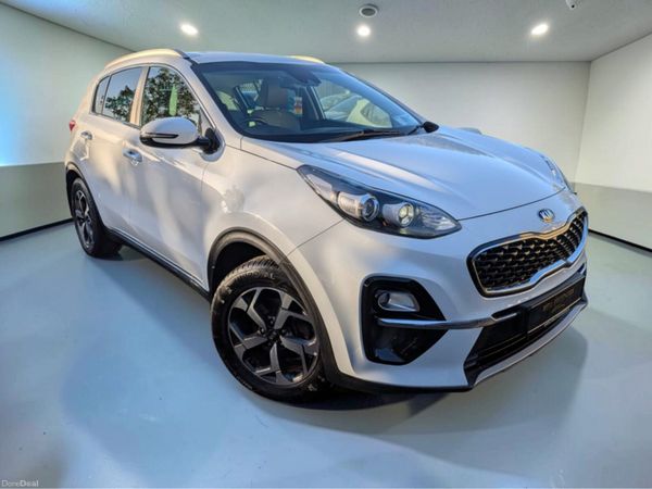 Kia Sportage MPV, Diesel Hybrid, 2020, White