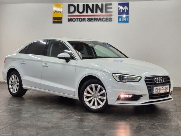 Audi A3 Saloon, Petrol, 2015, White